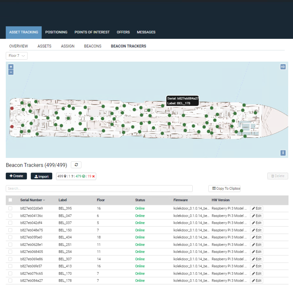 screenshot of Favendo Commander